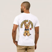 A Regal Companion: Yorkshire Terrier Tシャツ (裏面フル)