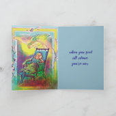 A REMINDER YOU'RE NOT ALONE CARD サンキューカード (内部)