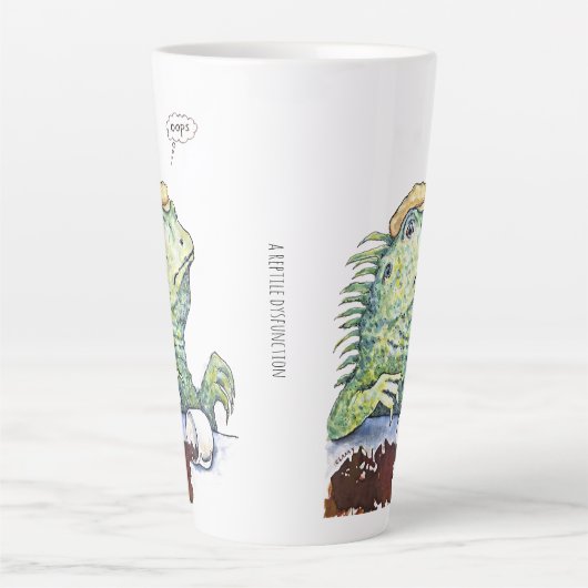 A Reptile Dysfunction カフェラテマグ (正面)