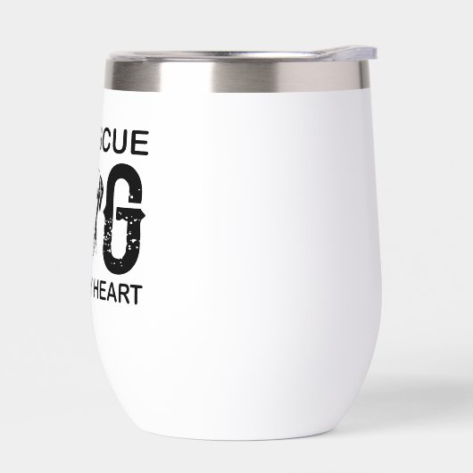 A rescue Dog Steal My Heart Dog Lover Design (左面)