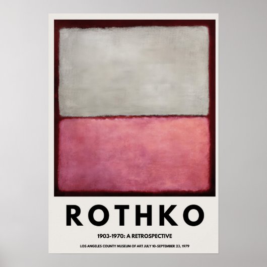 A Retrospective 1 ポスター (正面)