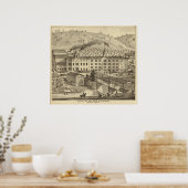 A Reymannの醸造所とモルトハウス ポスター (キッチン)