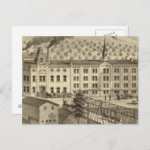 A Reymannの醸造所とモルトハウス ポストカード (正面/裏面)