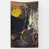 A River、素晴らしArt by Tom Thomson 横断幕 (縦)