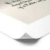 A Robin's Song at Daybreak – 詩N.ウォーターマン ポスター (角)