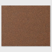 A roll of brown roofing material with a textured  ラッピングペーパー (フラット)