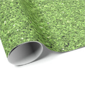 A roll of green textured wrapping paper ラッピングペーパー (ロールコーナー)