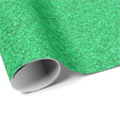 A roll of green wrapping paper ラッピングペーパー (ロールコーナー)