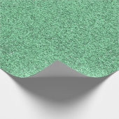 A roll of green wrapping paper ラッピングペーパー (角)