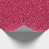 A roll of pink glitter wrapping paper ラッピングペーパー (角)