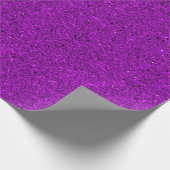 A roll of purple wrapping paper with a glittery  ラッピングペーパー (角)