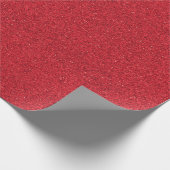 A roll of red glitter wrapping paper ラッピングペーパー (角)