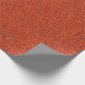 A roll of red roofing material with a textured  ラッピングペーパー (角)