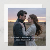 A romantic sunset photograph love & séduction (正面/裏面)