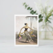 A Ronggengまたは踊りの女の子、プレート21からVol. I o ポストカード (スタンド正面)