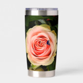 A rose and a butterfly 保温保冷タンブラー (背面)