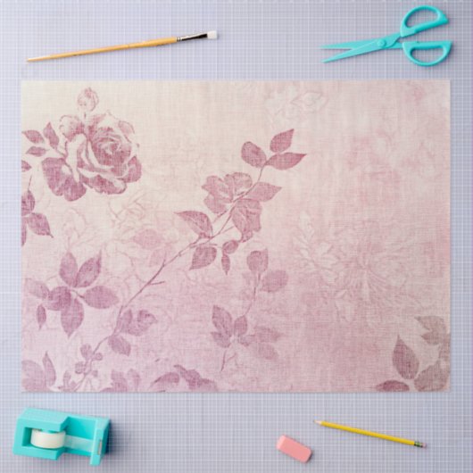 A Rose and Lace Series Design #8 薄葉紙 (クラフト)