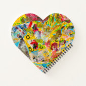 A Rose By Any Other Name heart-shaped notebook ノートブック (裏面)