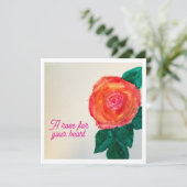 A Rose For Your Heart カード (スタンド正面)