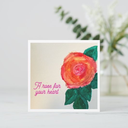 A Rose For Your Heart カード (スタンド正面)