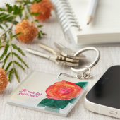 A Rose For Your Heart キーホルダー (正面右)