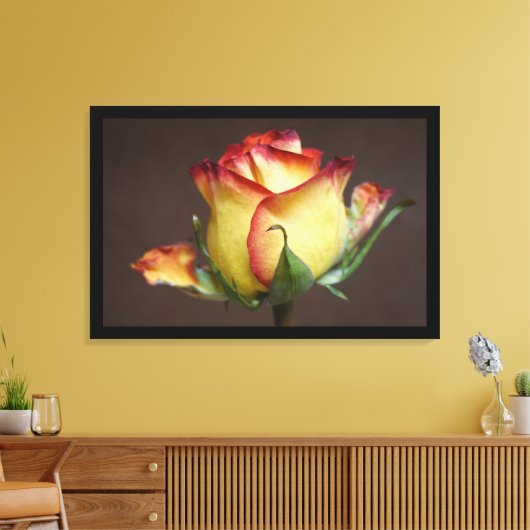 A Rose Is a Rose キャンバスプリント (インサイチュ (リビング))