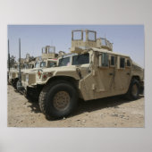 A row of humvees from Task Force Military Polic ポスター (正面)