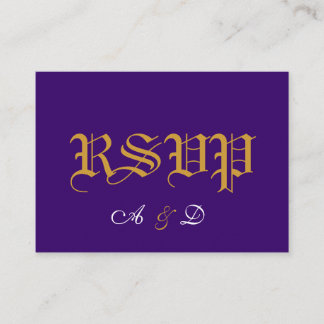 A、RSVP エンクロージャーカード