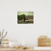 A Rural Iowa Farm Scene ポスター (キッチン)