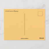 A Rural Scene in Hungary at Dawn ポストカード (裏面)