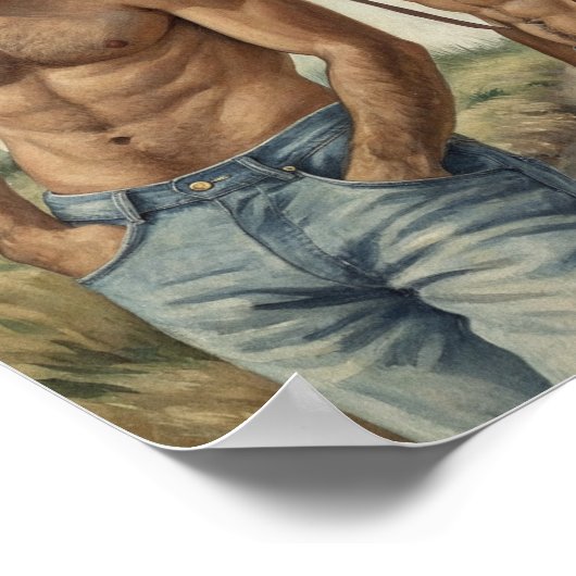 A Rustic Study in Shared Male Desire ポスター (角)