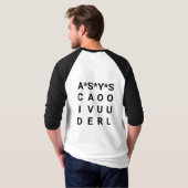 A*S*Y*S Tシャツ (裏面フル)
