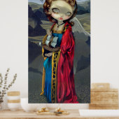 A Safe Harbor ARTプリントゴシック天使のアイコンlowbro ポスター (キッチン)