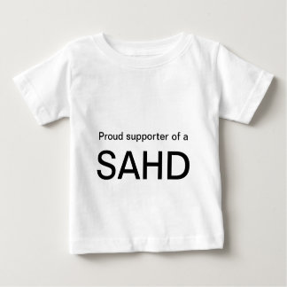 a、SAHDの誇りを持ったなサポータ ベビーTシャツ