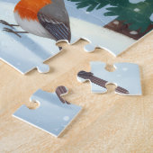 A Santa's View: Christmas Bird Watching ジグソーパズル (側面)