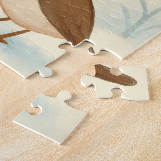 A Santa's View: Christmas Bird Watching ジグソーパズル (側面)