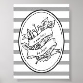 A Saviour Is Born Christian Christmas Wall Art ポスター (正面)