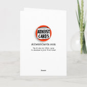 A Saviour is Born! - Holiday Card シーズンカード (裏面)