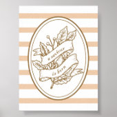 A Saviour Is Born Neutral Holly Banner Christmas  ポスター (正面)