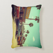 A Scene Depicting the Memorable 1970s Autos アクセントクッション (正面(垂直))