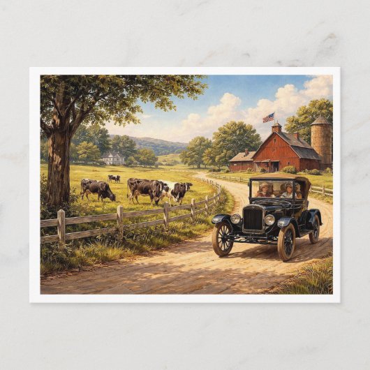 A scene from American life. ポストカード (正面)