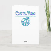 A Sea Turtle Themed Birthday カード (裏面)