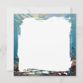 A Sea Turtle Themed Blank カード (裏面)