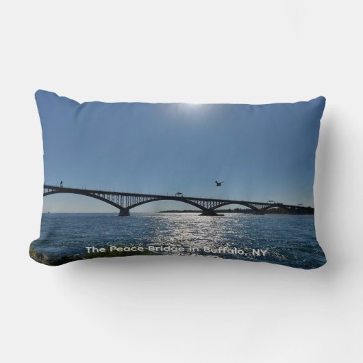 A Seagull's Local Travel  ランバークッション (正面)