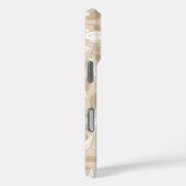 A seamless pattern featuring stylized leaves Case-Mate iPhoneケース (裏面 / 右)