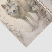 A Separate Pair of Wolves in the Winter Forest 薄葉紙 (詳細)