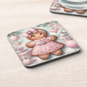 A Set of 6 Gingerbread   コースター (左側)