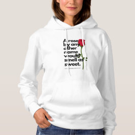 A SHAKESPEARE POEM AND A ROSE Hoodie パーカ