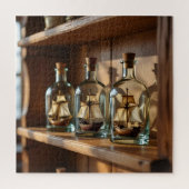 A Shelf of Ships in a Bottle  ジグソーパズル (縦)