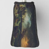 A Shipwreck in Stormy Seas by Claude-Joseph Vernet ゴルフヘッドカバー (回転90)